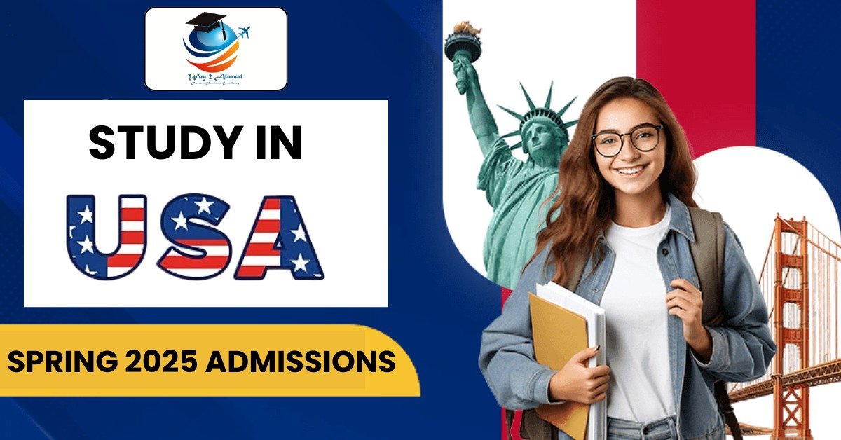 USA universities Spring 2025 admissions
