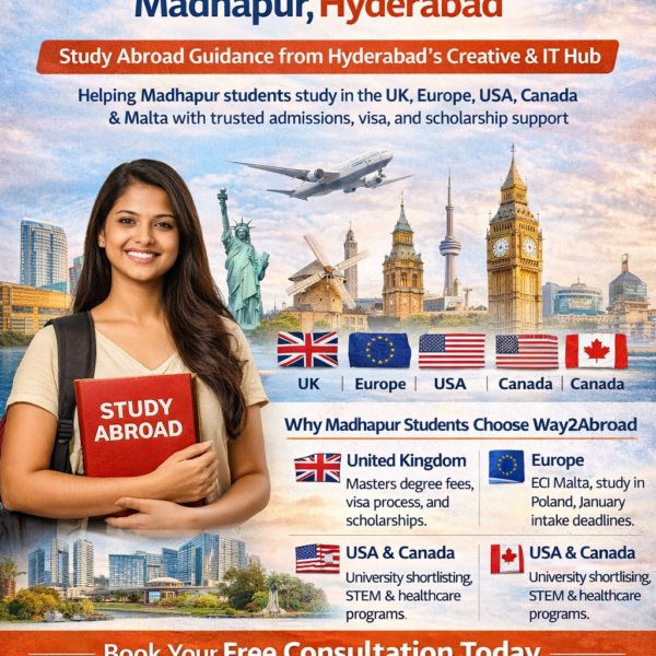 Overseas Educational Consultancy in Madhapur