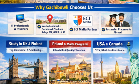 Overseas Educational Consultancy in Gachibowli