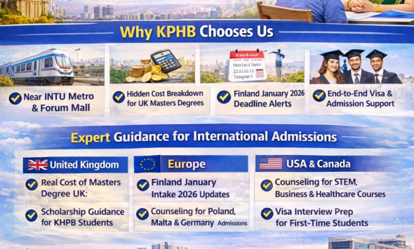 Overseas Educational Consultancy in Kukatpally