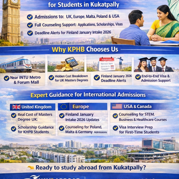 Overseas Educational Consultancy in Kukatpally