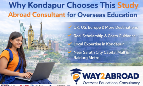 Overseas Educational Consultancy in Kondapur