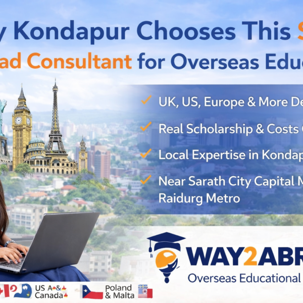 Overseas Educational Consultancy in Kondapur