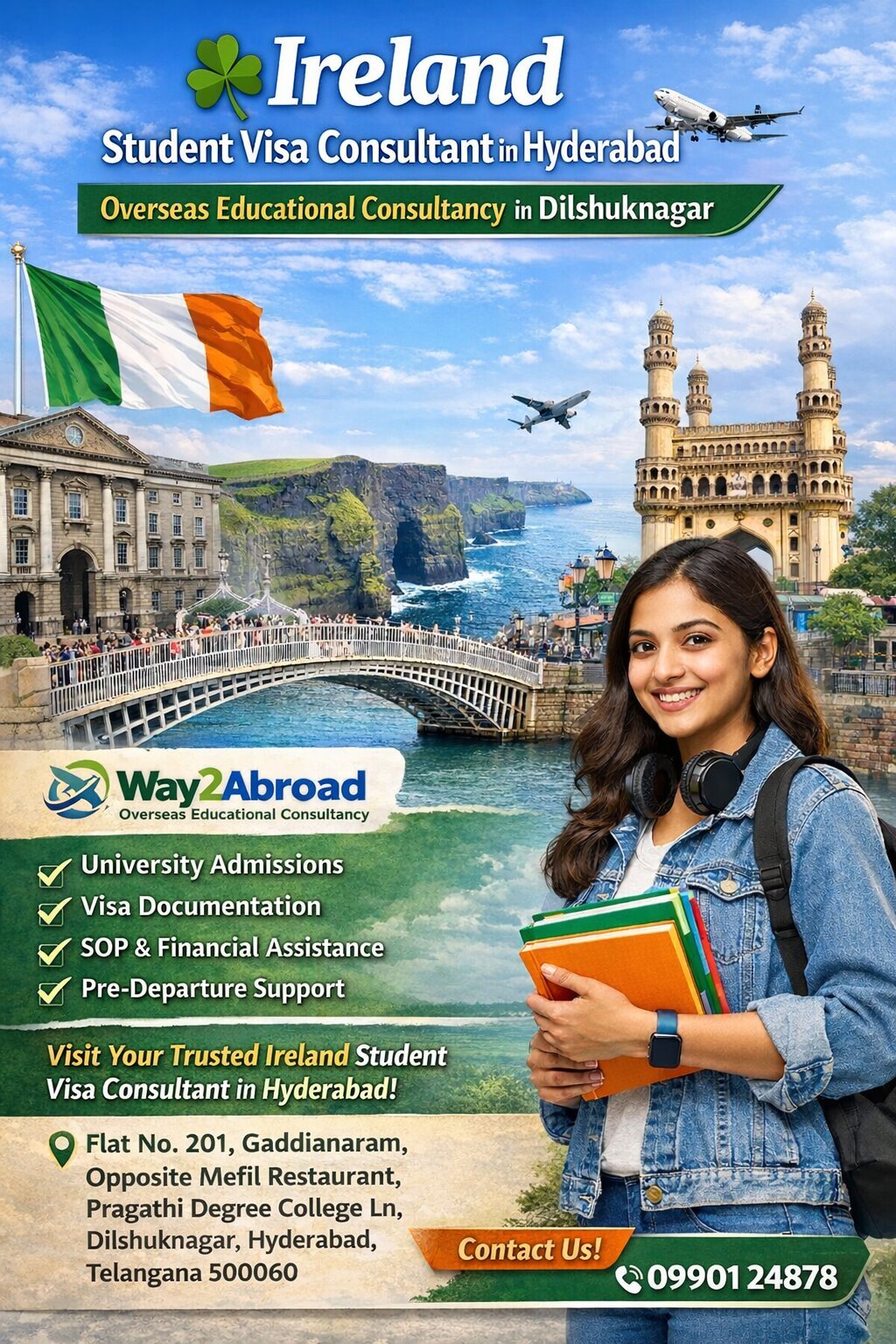 Overseas Educational Consultancy in Dilshuknagar