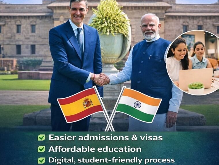 Spain Opens New Study Opportunities for Indian Students