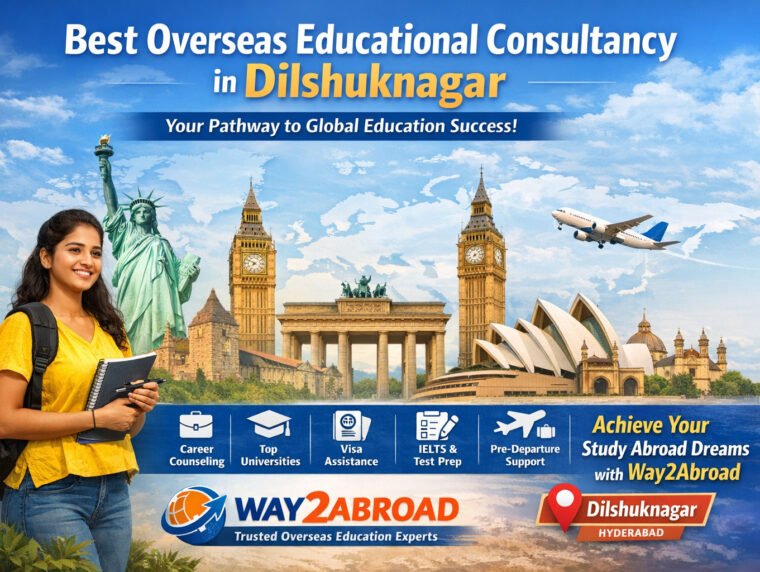 Best Overseas Educational Consultancy in Dilshuknagar (2026)