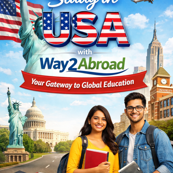 Study in USA with Way2Abroad