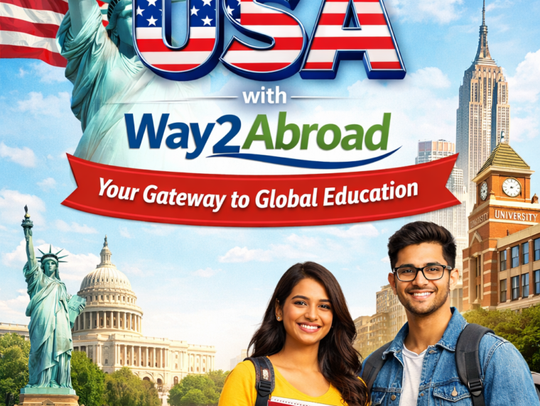 Study in USA with Way2Abroad